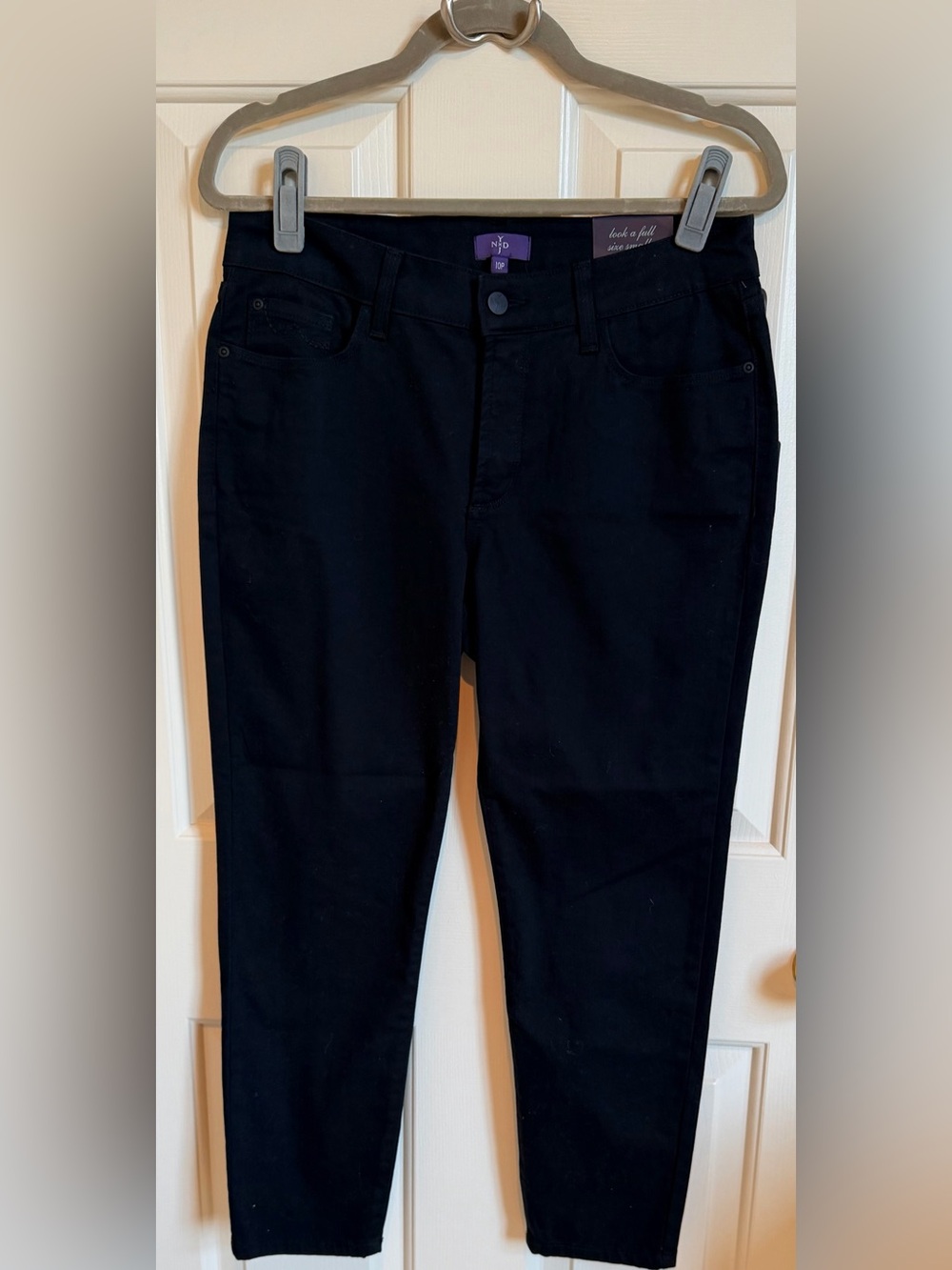 NWT NYDJ Black Ankle Jeans Size 10P